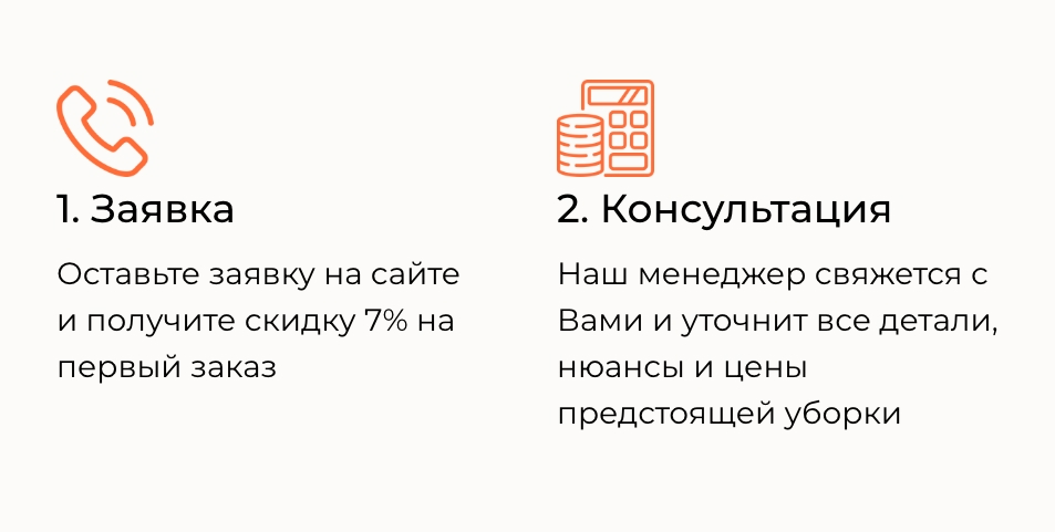Уборка помещения